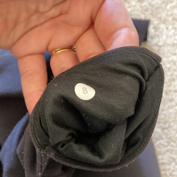 Lululemon Black Original Wunder Under 21” Mid-rise Crops—Luon - Picture 3 of 10